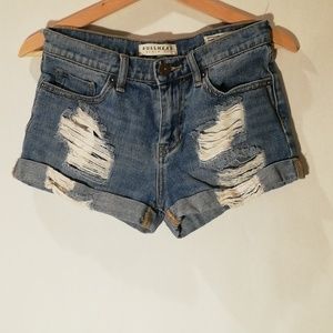 PACSUN ripped mom short